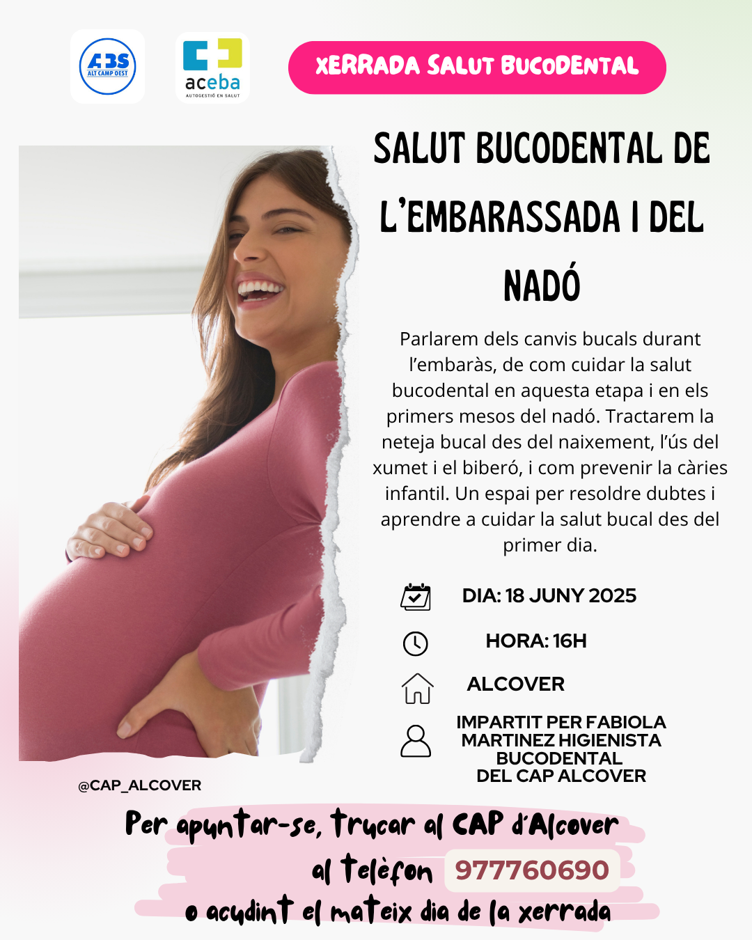 Salut bucodental de l’embarassada i del nadó
